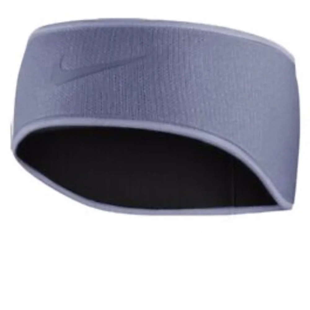 NWT Nike Unisex Adult Knit Fleece Warm Headband OSFM Light Blue color